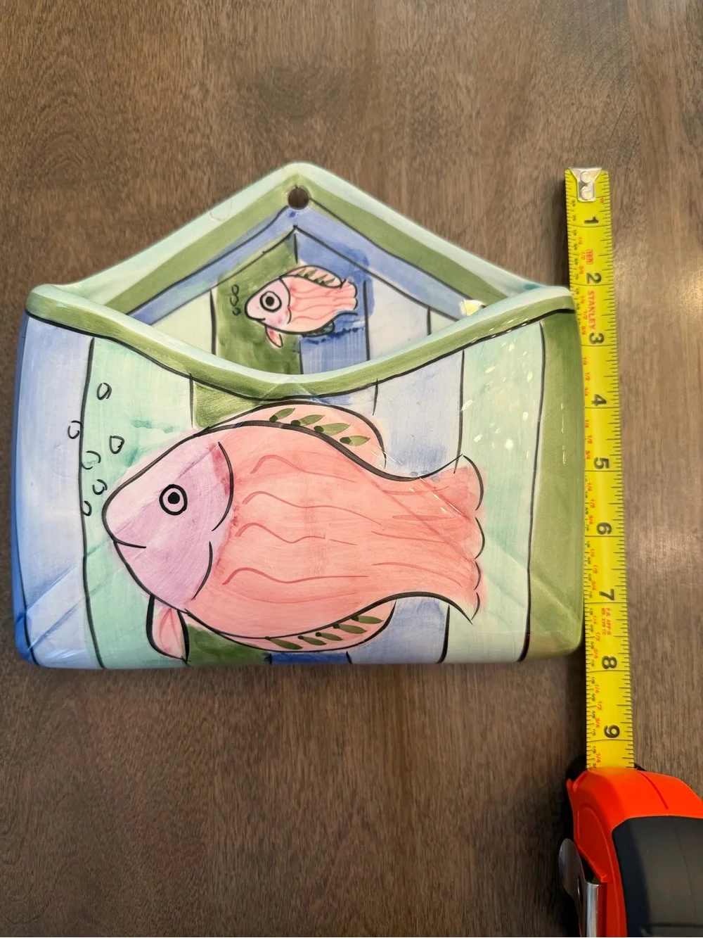 Ceramic Fish Letter Holder